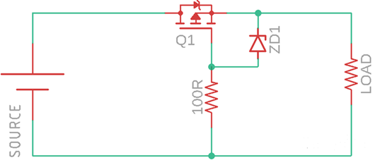 反向極性保護電路