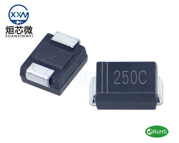 P6SMB250CA參數,TVS二極管P6SMB250CA瞬態(變)抑制二極管